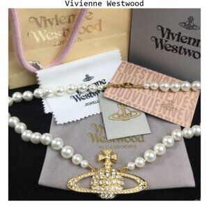 Vivienne Westwood Mini bas relief pendant silver